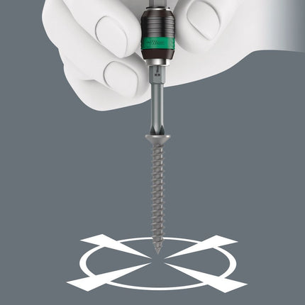 Portabit WERA 889/4/1 K Rapidaptor 1/4 ″ F 6,3 1/4 ″ C 6,3 + E 6,3 ( 4000829607 )