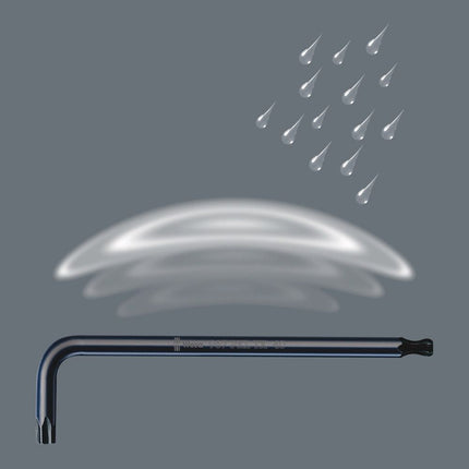 WERA Zestaw kluczy imbusowych 967 L 9-częściowy T8 - T40 ( 4000825535 )