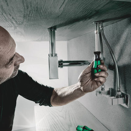 WERA Hexagon socket spanner 395 HO SW 7 mm Blade length 90 mm ( 4000827808 )