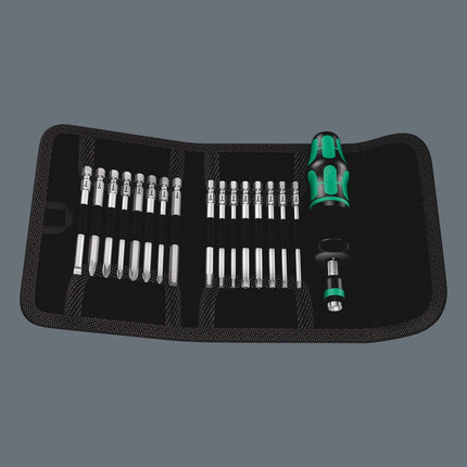 Juego de destornilladores dinamométricos WERA KK 60 Torque Juego de 17 piezas 1,2-3 Nm ( 4000828120 )