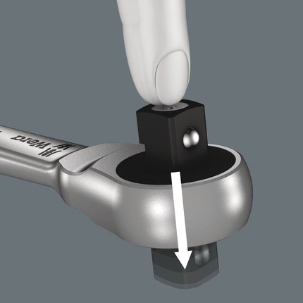 WERA Zyklop Metal 8100 SB 7 Juego de llaves de vaso de 29 piezas 3/8 ″ ( 4000821654 )