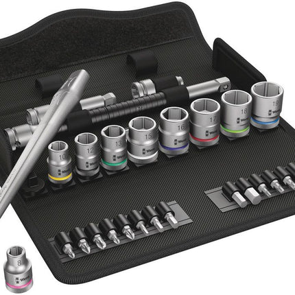 WERA Jeu de clés à douille Zyklop Metal 8100 SB 8 29 pièces 3/8 po. ( 4000821752 )