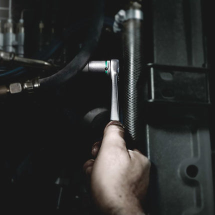 WERA Durchsteckknarre Zyklop Metal push 1/4 ″ 38 Zähne ( 4000821536 )