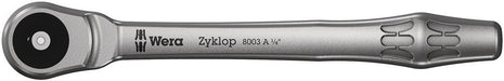 WERA Durchsteckknarre Zyklop Metal push 1/4 ″ 38 Zähne ( 4000821536 )