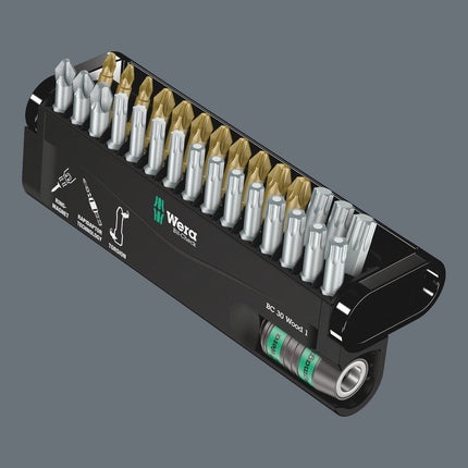 WERA Assortiment d'embouts Bit-Check 30 Wood 1 30 pièces ( 4000829033 )