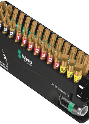 WERA Assortiment d'embouts Bit-Check Diamond 1 30 pièces ( 4000829904 )