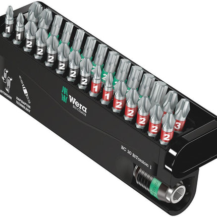 WERA Bit-Check 30 BiTorsion 1 Set di punte da 30 pezzi ( 4000829000 )