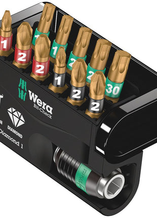 WERA Assortiment d'embouts Bit-Check Diamond 1 12 pièces ( 4000829037 )