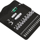 Juego de llaves de vaso WERA KK Zyklop Mini 2 27 piezas 1/4 ″ ( 4000829906 )