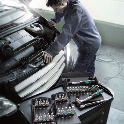 WERA socket spanner set 8740 C HF 1 9-piece ( 4000821147 )