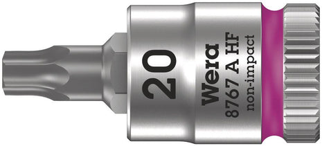 Inserto de llave de vaso WERA 8767 A HF TORX® 1/4″ (8000378016)