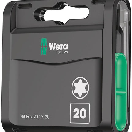 WERA paquete grande de puntas 1/4 ″ T 20 Longitud 25 mm ( 4000829008 )