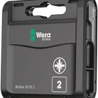 WERA large pack of bits 1/4 ″ PZD 2 Length 25 mm ( 4000829007 )