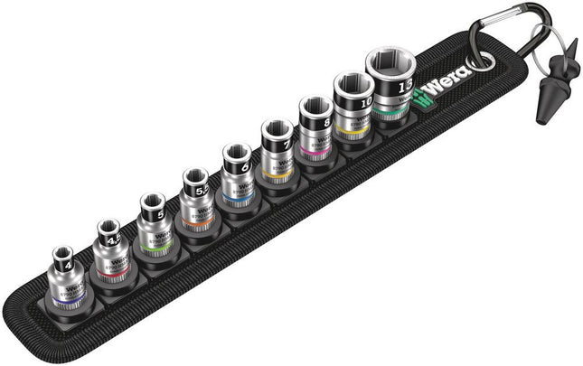 WERA socket spanner set Belt 1 10-piece ( 4000821169 )