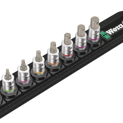 Juego de llaves de vaso de 8 piezas WERA Belt 2 ( 4000821172 )