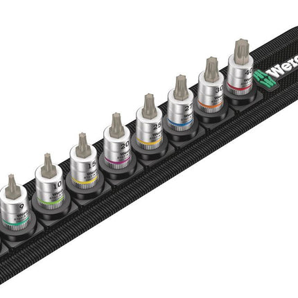 WERA socket spanner set Belt 3 9-piece ( 4000821176 )