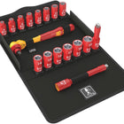 WERA socket spanner set 8100 SB VDE 1 Cyclops 17-piece 3/8 ″ ( 4000828008 )