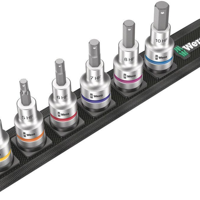 WERA socket spanner set Belt C 2 Zyklop 6-piece ( 4000821199 )