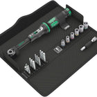 WERA Jeu de clés dynamométriques Click-Torque A 6 Set 1 20 pièces 2,5 - 25 Nm 1/4 ″ ( 4000821935 )