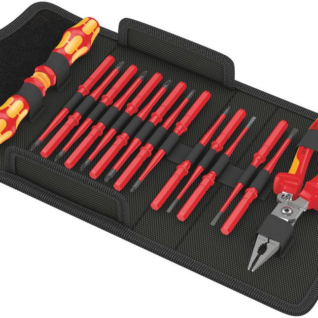 WERA juego de destornilladores KK VDE 17 extra delgado 1 17 piezas (4000828666)