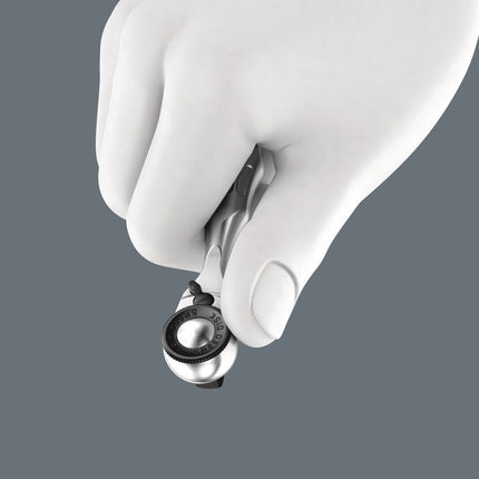 WERA Cliquet à levier réversible 8008 A Zyklop Mini 3 1/4 ″ 60 dents ( 4000822313 )