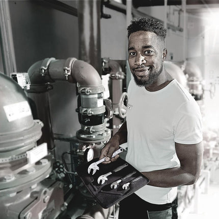 WERA open-end spanner set 6004 Joker 4 Set 1 7-19 mm ( 4000822315 )