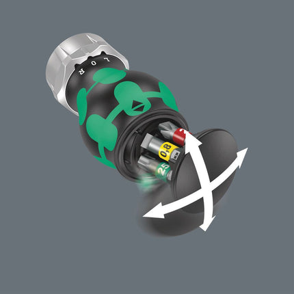 WERA Uchwyt na końcówki magazynka KK Stubby magazynek RA 1 6-częściowy ( 8000907860 )