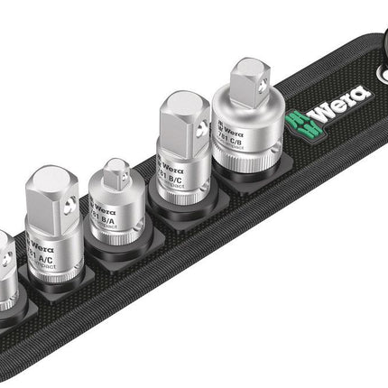 WERA Adaptersatz 781/5 Set 5teilig m.Halterung ( 8000907877 )