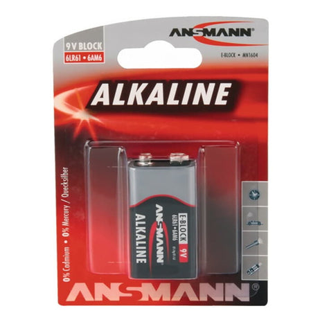 Akumulator ANSMANN 9 V 6LP3146-E blok 550 mAh ( 4000901825 )