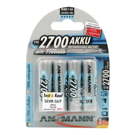 Celda de batería ANSMANN 1,2 V 2700 mAh (4000876111)