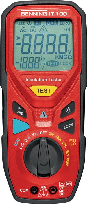 BENNING Isolations-/Widerstandsmessgerät IT 100 600 V ( 4000828961 )