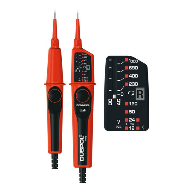 BENNING voltage detector DUSPOL(R) analogue 12 - 1000 V AC/DC ( 4000828822 )