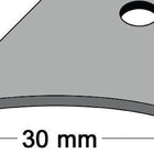 PG guida per tappeti larghezza 30 mm lunghezza 1000 mm acciaio inox opaco ( 3000259503 )