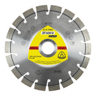 Disco de corte diamantado KLINGSPOR DT 600 U Supra Ø 350 mm orificio 20 mm (4000843523)