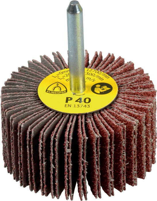 KLINGSPOR Roues à lamelles KM 613 Ø30xH10mm Granulométrie 120 ( 8000352731 )