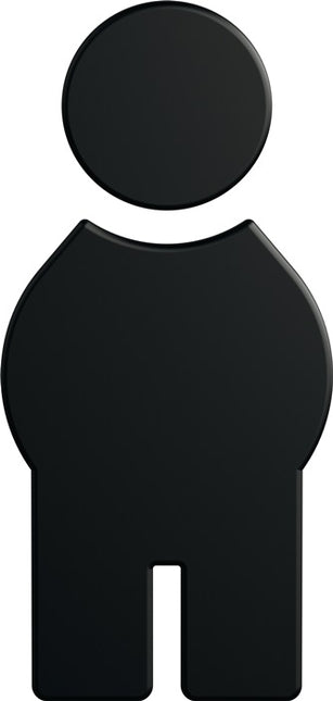 HEWI Symbol man 801.91B010 Polyamide colour no. 90 ( 8000645314 )