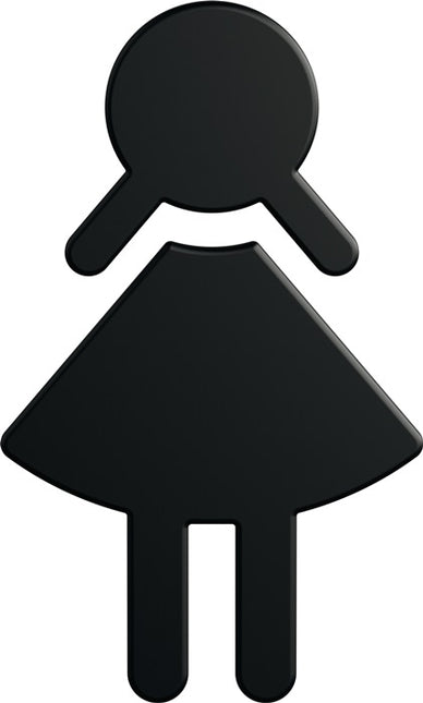 HEWI Symbol Frau 801.91B020 Poliamida color nº 90 ( 8000645320 )