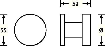 Pomo FSB 23 0829 0005 Aluminio 0105 ( 3311102134 )