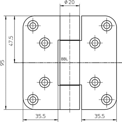 Bisagra para objetos SIMONSWERK VARIANT VN 2929/100 acero inoxidable cepillado mate 100 kg ( 3000255496 )