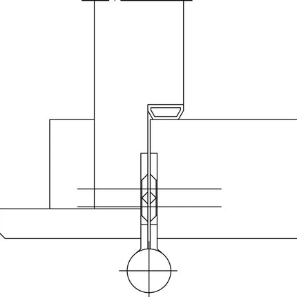 SIMONSWERK Paumelle Q1 acier galvanisé ( 3000255786 )