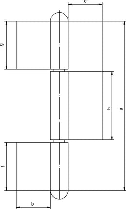 SIMONSWERK nastro da costruzione KO 8 lunghezza nastro 240 mm larghezza lembo 50 mm ( 3000255521 )