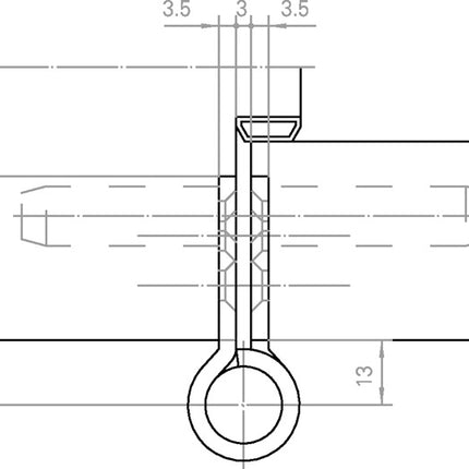 SIMONSWERK Objektband VARIANT VN 2929/160 Stahl matt vernickelt / F2 160 kg ( 3000255495 )