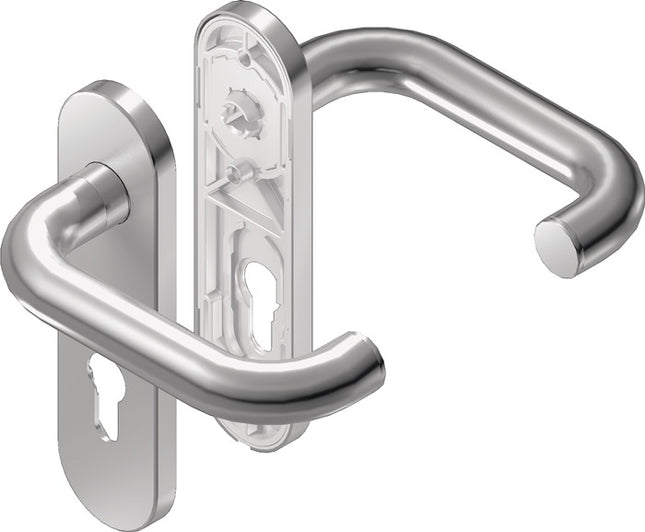 Set di protezione antincendio BKS piastra posteriore corta Rondo piastra posteriore corta in acciaio inox D/K ( 3000253083 )