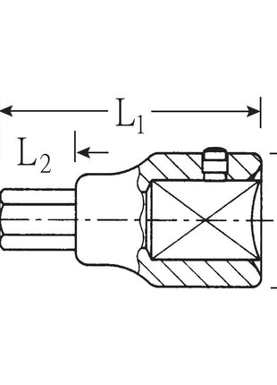 Inserto de llave de vaso STAHLWILLE 59 3/4″ hexágono interior (4000826470)