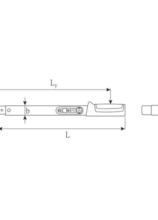 STAHLWILLE llave dinamométrica 730/65 Quick 130 - 650 Nm (4000826518)