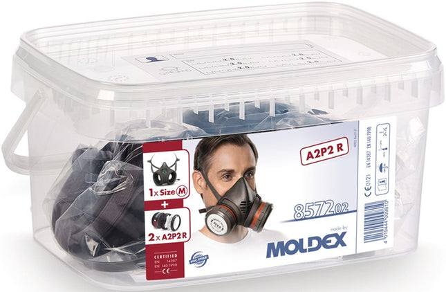 MOLDEX respiratory protection box 857202 A2P2 R D - Series 8000 1x800201,2x807001,2x850001,2x809001 ( 4000370730 )