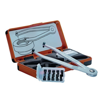 AMF Adjustable face spanner set 758 S Spigot Ø 1.5 - 2 - 2.5 - 3 - 4 mm ( 4000824817 )