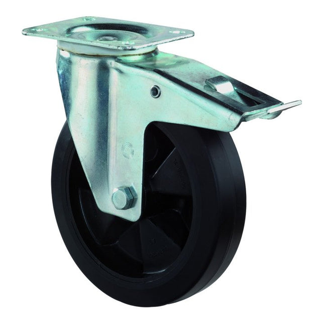 BS ROLLEN Swivel castor Wheel Ø 200 mm Load capacity 300 kg ( 3000275458 )