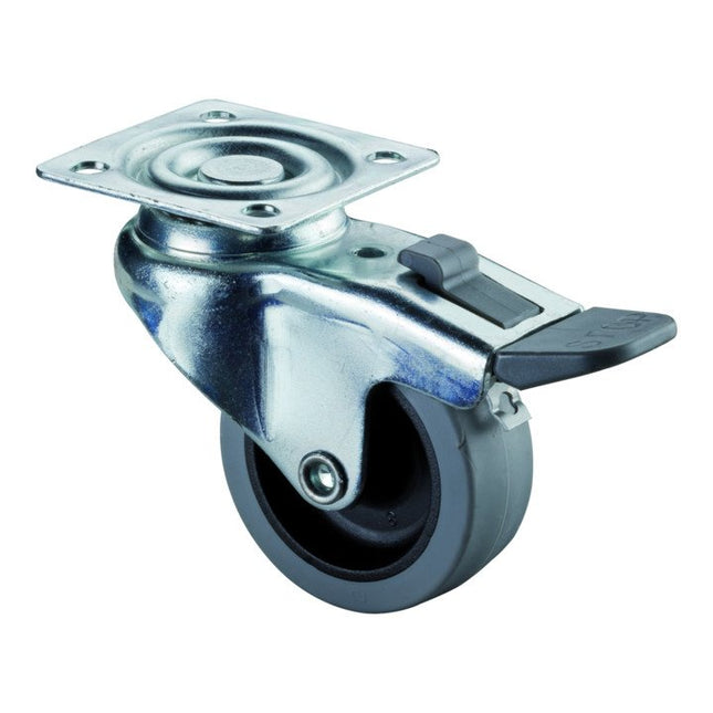 BS ROLLEN Roulette orientable avec frein avec frein D. de la roue 50 mm cap. charge 35 kg ( 3000275193 )