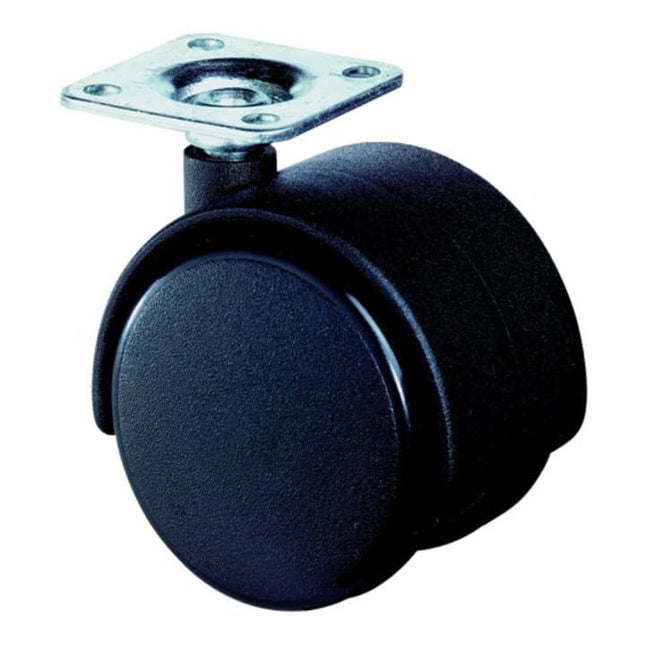 BS ROLLEN Plastic double castor Wheel Ø 50 mm Load capacity 40 kg ( 3000275081 )